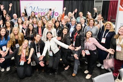 The Women in Petfood Leadership group gathered during Petfood Forum 2025 in Kansas City this spring for a networking reception on the show floor.