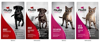 Nulo’s new packaging leads with benefits and softens the images, bringing a sense of environment to the overall look.
