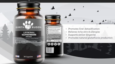 Earth Buddy debuts liposomal glutathione supplement for dogs | PetfoodIndustry Earth Buddy debuts liposomal glutathione supplement for dogs | PetfoodIndustry