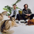 Formula Raw founders Dimitri Manousos with Kilo and Naya, and Nicholas Atsaidis with Stanley.