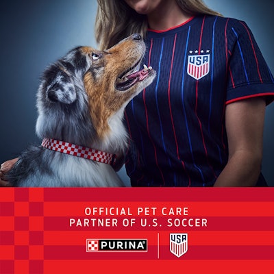 The U.S. Soccer Federation and Purina are teaming up to honor the furry teammates who bring joy, energy and unconditional support to fans and players alike.