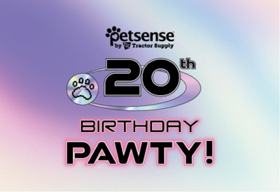 Pet Sense 20 Birthday Party