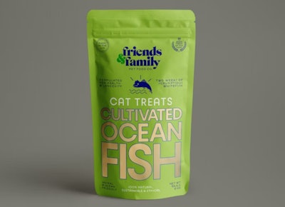 Together, the two companies previously launched cultivated fish cat treats with microalgae and cultured proteins (pictured above) in July 2024.