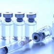 Vaccine Vials With Syringe