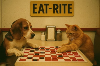 The EAT-RITE diner was a St. Louis landmark near Purina's Checkerboard Square headquarters in the Gateway City.