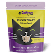 CatCrazy's debut product, CatCrazy Puckin’ Crazy Chicken Feast, is a freeze-dried raw catfood developed in direct response to the questions and concerns of the channels more than 226,000 subscribers.