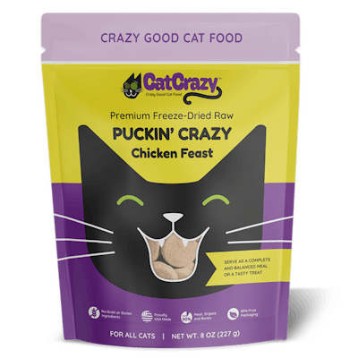 Cat Crazy Puckin' Crazy Chicken Feast
