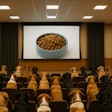 Conference Hall Filled With Dogs