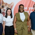Last year's First For Forum Ambassadors (left to right): Aneesa Bahman with Blue Buffalo; Brianne Dowdall with Ollie Pets; Leah Scott with Earth Animal Ventures; and Quentin Jensen with Targeted Pet Treats.