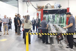 During its open house, aattendees viewed the new 434 SuperFlex end-of-line packaging machine ahead of its formal introduction at PACK Expo Las Vegas.