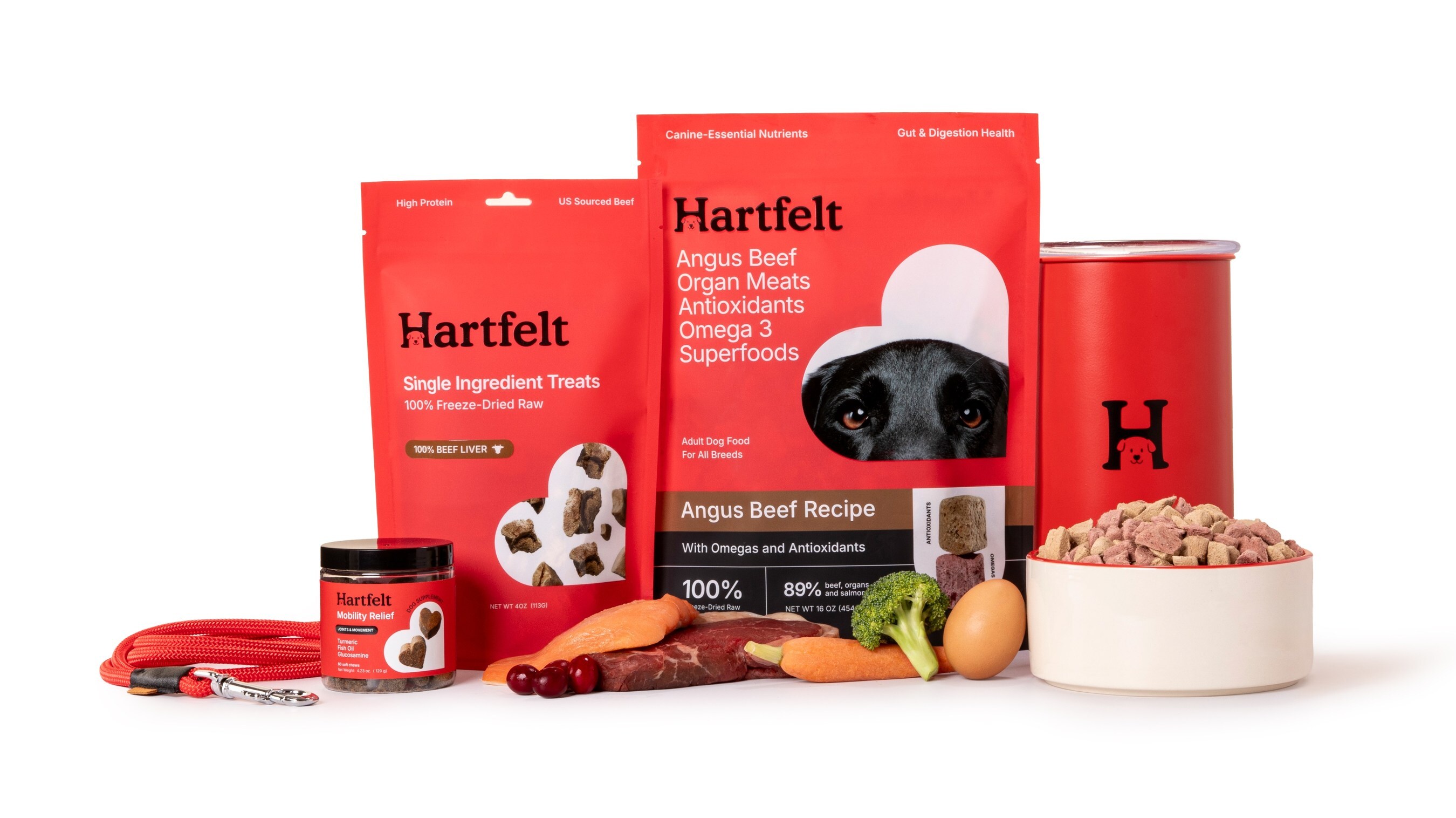 Hartfelt Dog Food Treats And Supplements