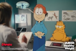 The IAMS brand has launched a national campaign, partnering with Garfield, to raise awareness for the critical issue of overweight cats in the U.S.
