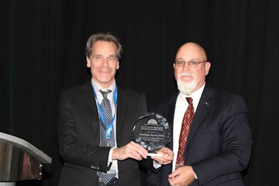 Left: Dr. Dominique Bureau, Right: Dr. Charles Starkey, FPRF and NARA