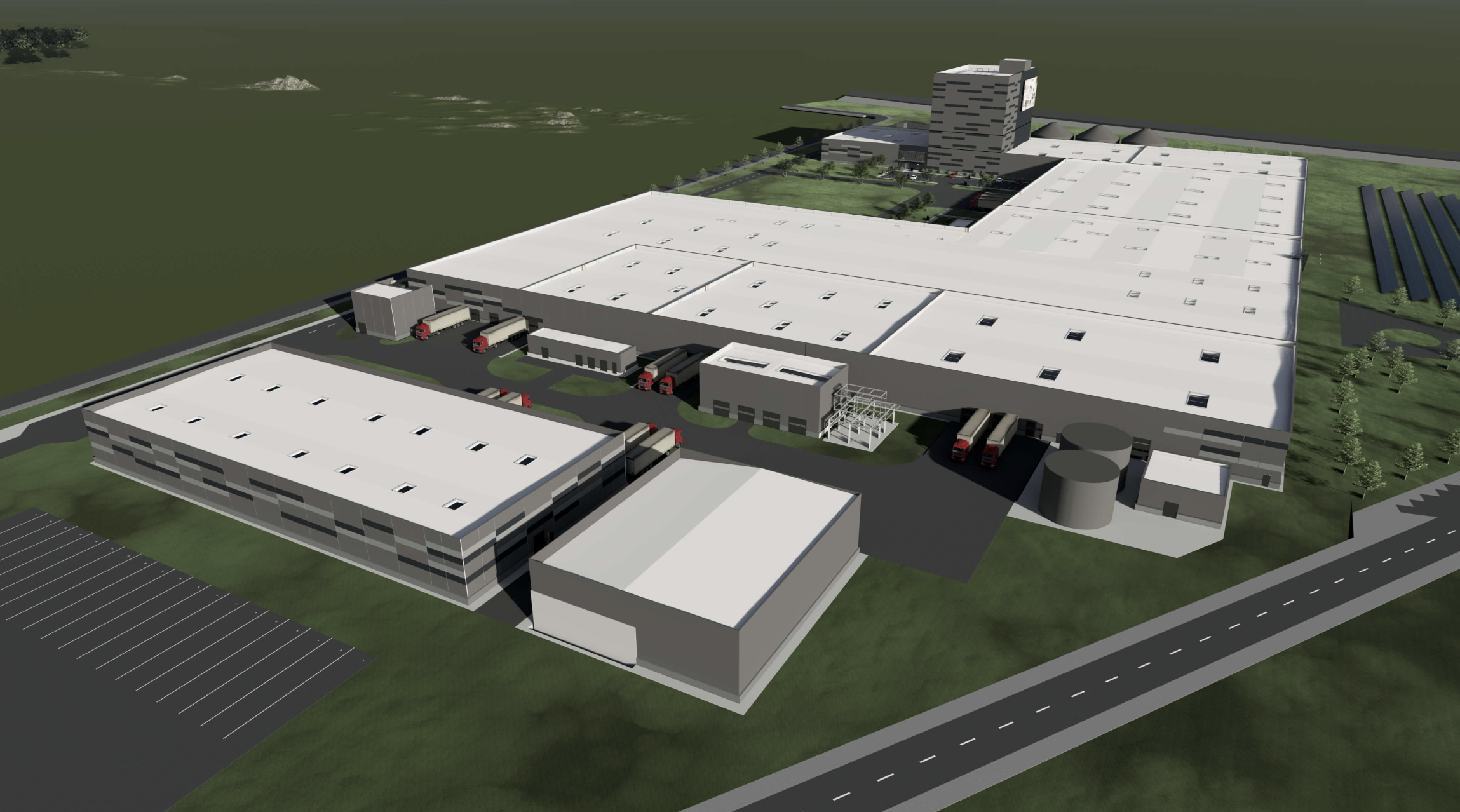 Transavia's new factory will have production capacity to feed more than 11 million dogs and cats with dry and wet pet food per year.