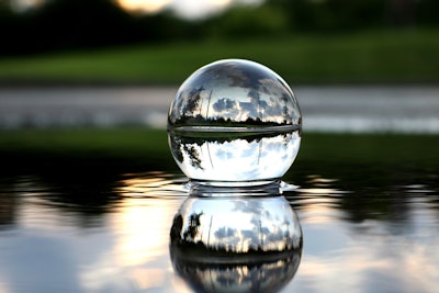 Crystal Ball Reflection Brandee Pember Pixabay