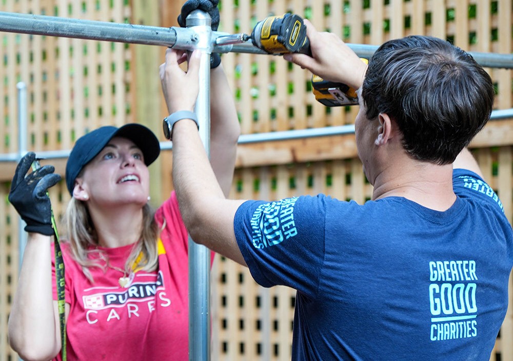 Purina And Red Rover