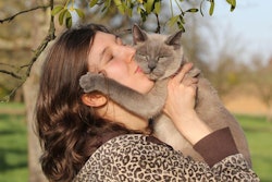 Woman With Cat Pixabay