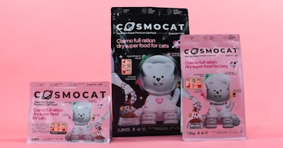 The dry food line for cats includes several formulas.