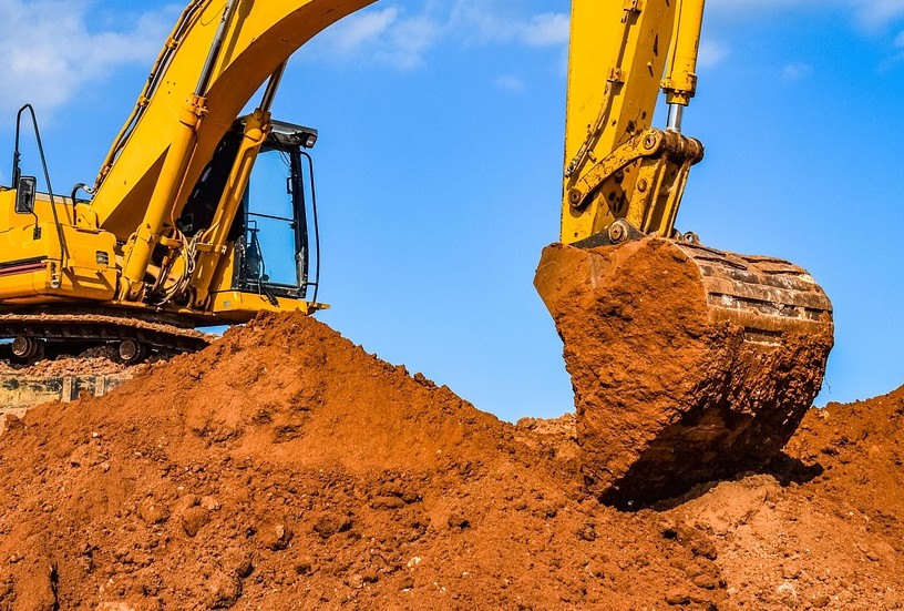 Excavator On Building Site Pixabay com