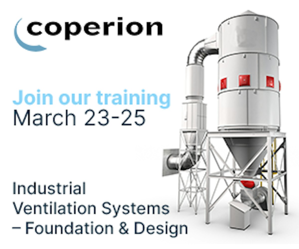 Coperion offers dust collection filtration training course