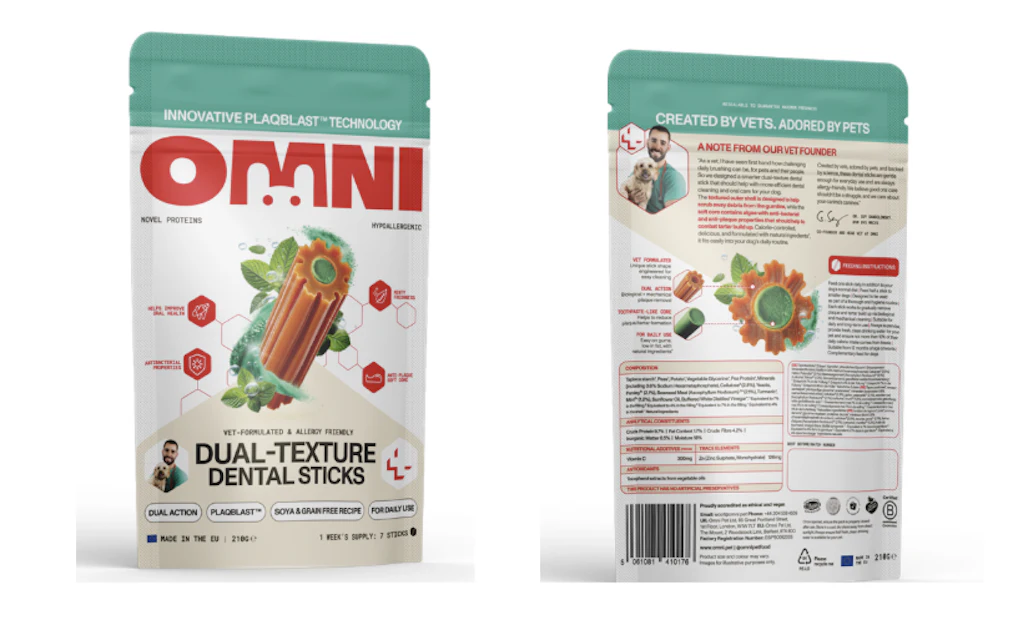 Omini Texture OMNI Dual-Texture Dental Sticks | PetfoodIndustry