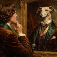 'Picture of Dorian Greyhound' by Oscar Domesticated