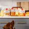 A new co-branded, human grade collection of dog treats from The Honest Kitchen arrives time for National Cheese Lover's Day.