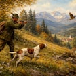 Oil Painting Of A Hunting Scene In Austria