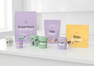 The redesign covers Pawco's full lineup, including its GreenBites, LuxBites, Magic Bars, Magic Cookies, Magic Toppers, and SuperSalads products.