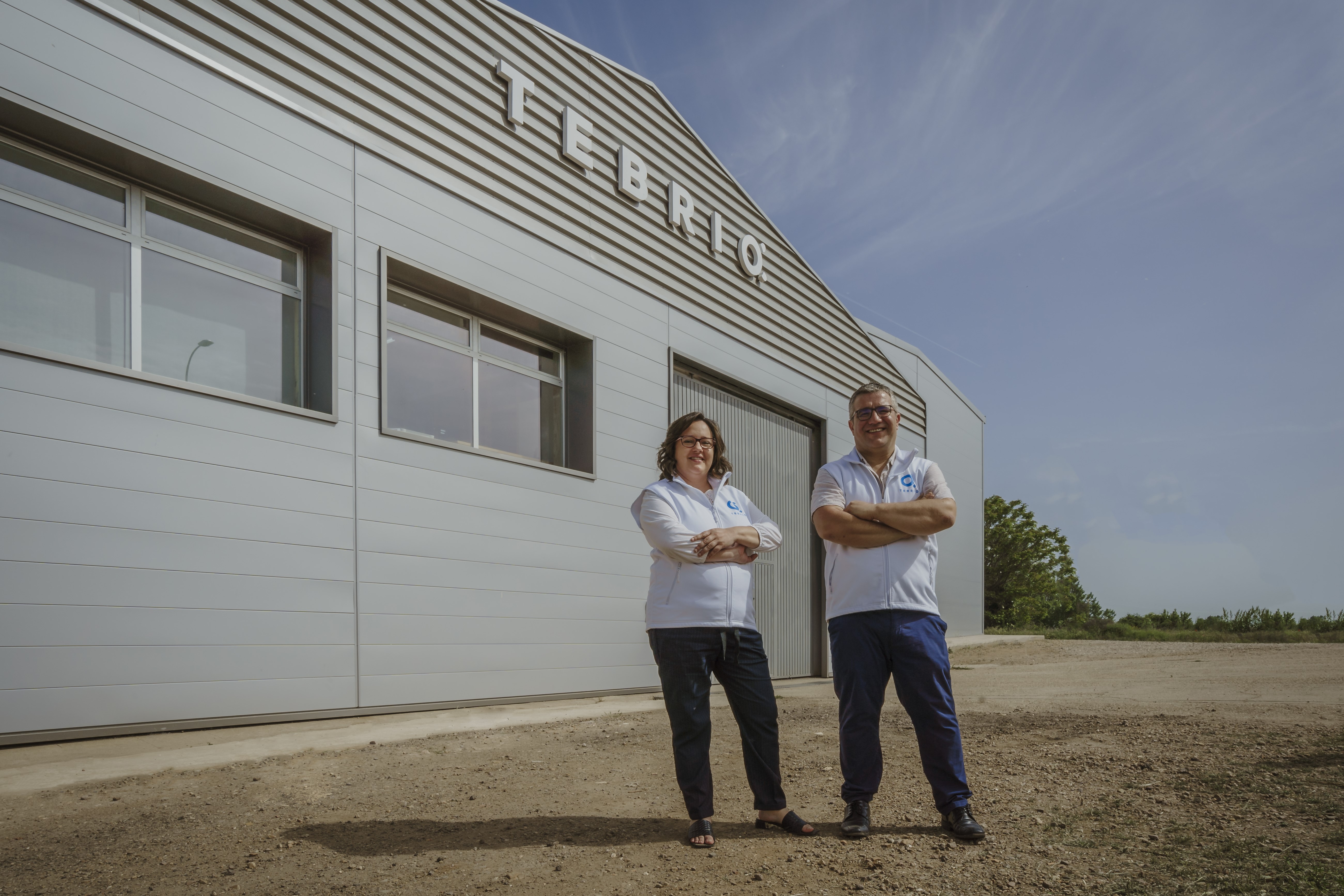 Tebrio co-founders Adriana Casillas, CEO, and Sabas de Diego, CTO.