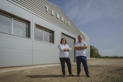Tebrio co-founders Adriana Casillas, CEO, and Sabas de Diego, CTO.