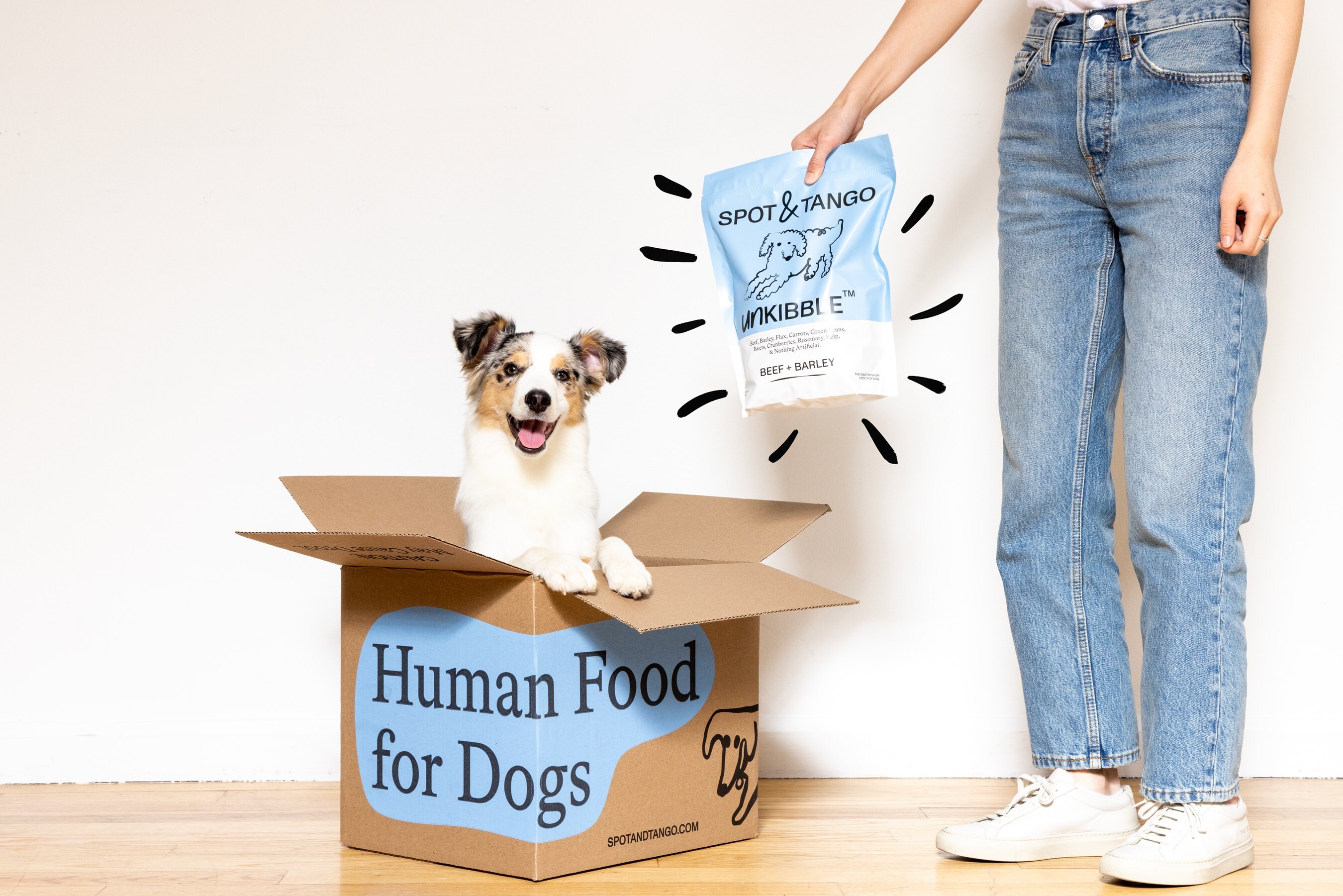 UnKibble is described s as a shelf-stable dog food formulated with human-grade ingredients.