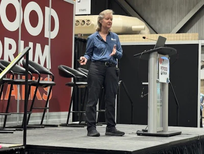 Dr. Joy Campbell with APC