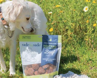 Side By Side offers ingredients in the cooling, neutral and warming categories: options that provide pet owners with customized balancing nutrition depending on their pets&rsquo; needs.