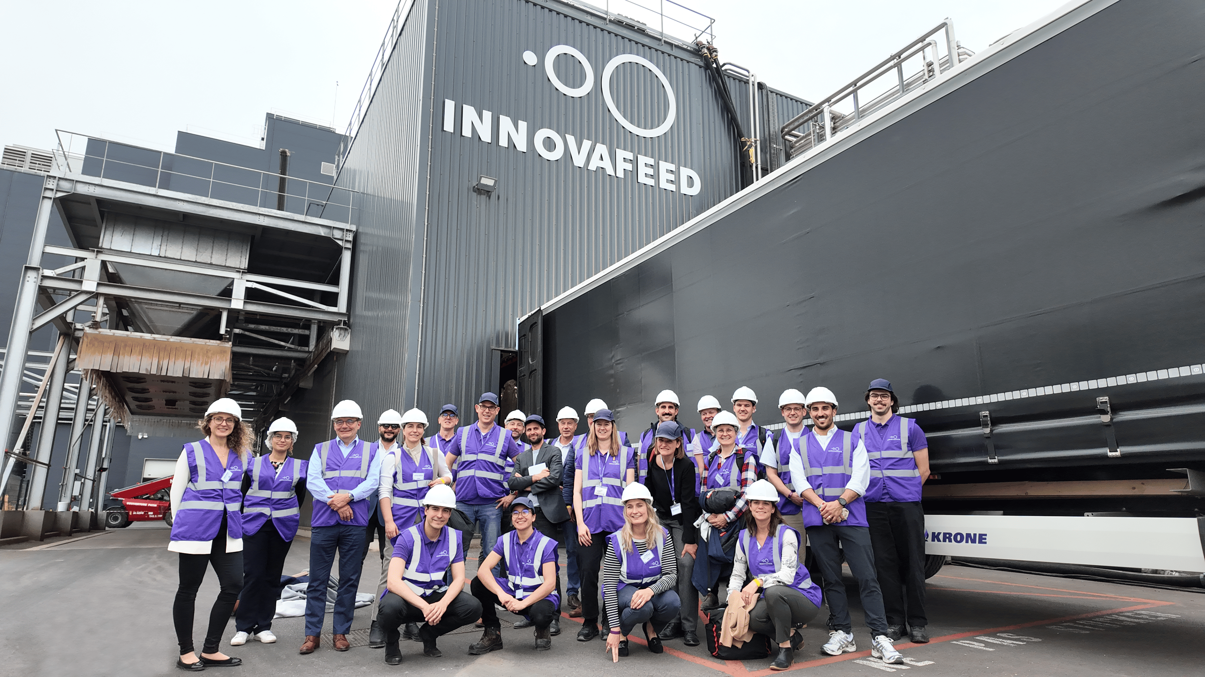 Innovafeed hosted its first-ever Pet Day at its industrial site in Nesle.