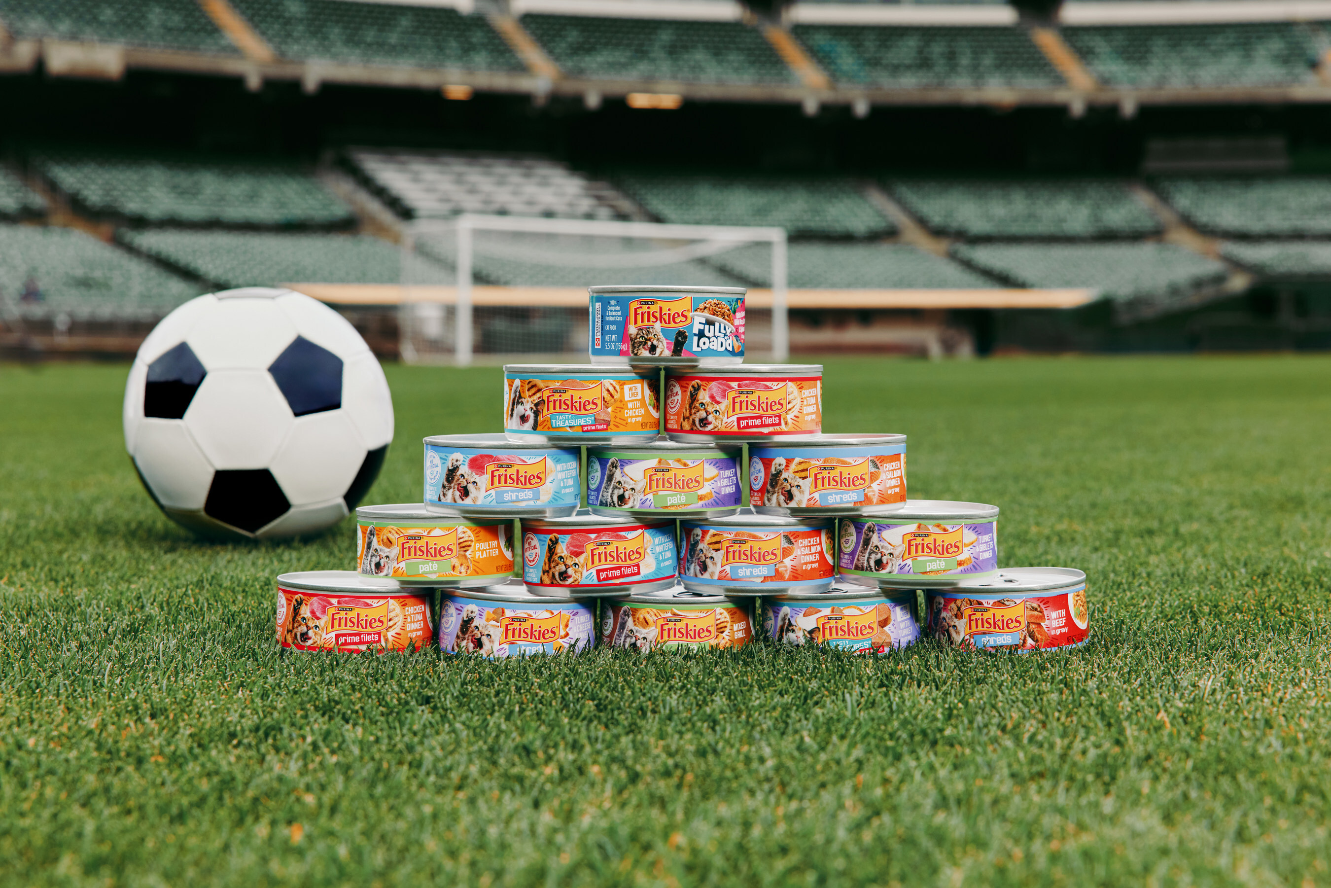 Every time the U.S. Men's National Team scores a goal, fans get free Friskies.
