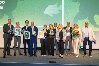 The winners and laudators of the Interzoo Awards.