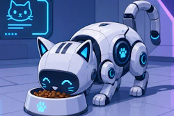 According to the author, pet food is learning to think.