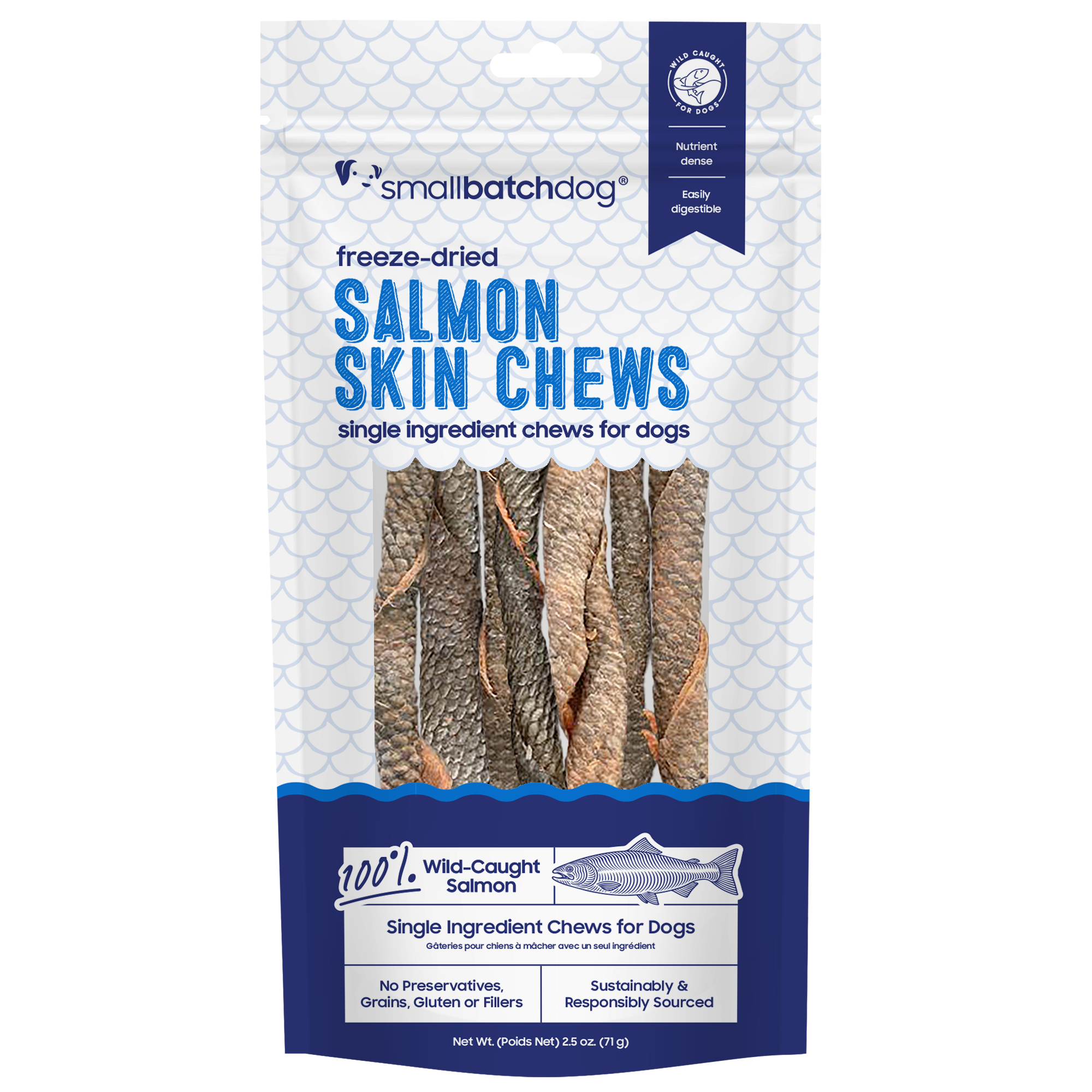 Small Batch Fish Chews Salmon
