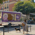 Edgard & Cooper's 'Kibble Truck' promotes the 2026 Kibble's new small-size option for small dogs.