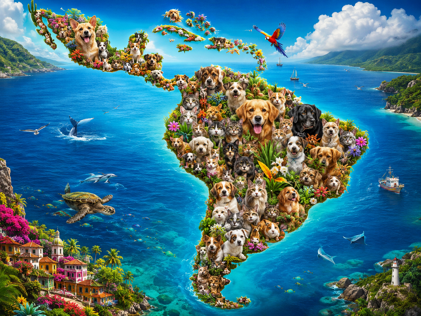 Latin America Map