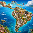 Latin America Map