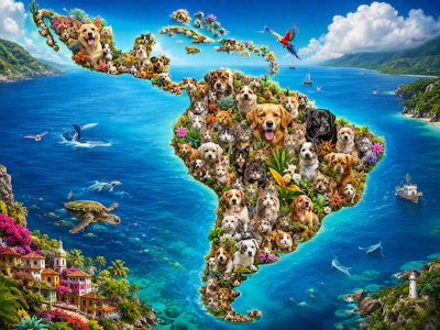 Latin America Map