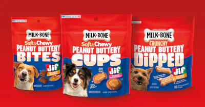 Pet food packaging now reads like human CPG: matte finishes, minimalist type, ingredient-forward shots, and wellness claims in earth-toned palettes. Purposeful simplicity is the new shelf standard.