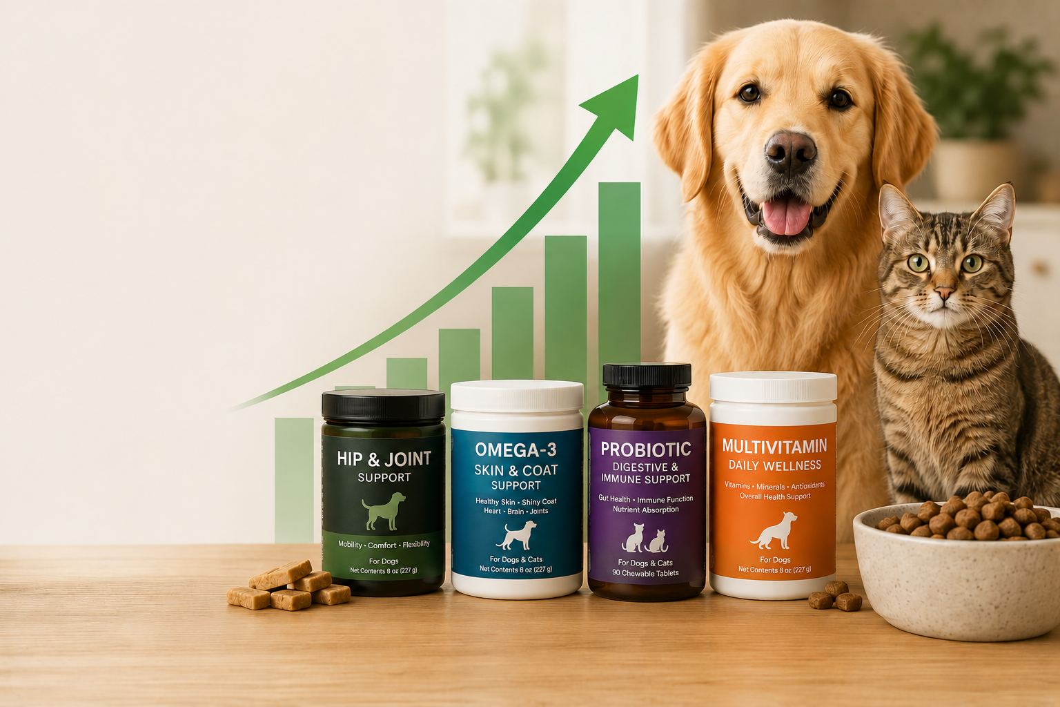 L.E.K. Consulting's Lauren DeVestern said long-term demand, channel success, high customer retention and clear brand differentiation support the pet wellness category's value.