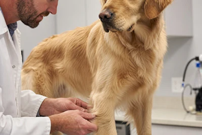 Cannabidiol (CBD) has been studied for its potential anti-inflammatory effects and may support comfort and mobility in dogs experiencing joint stiffness and reduced mobility.