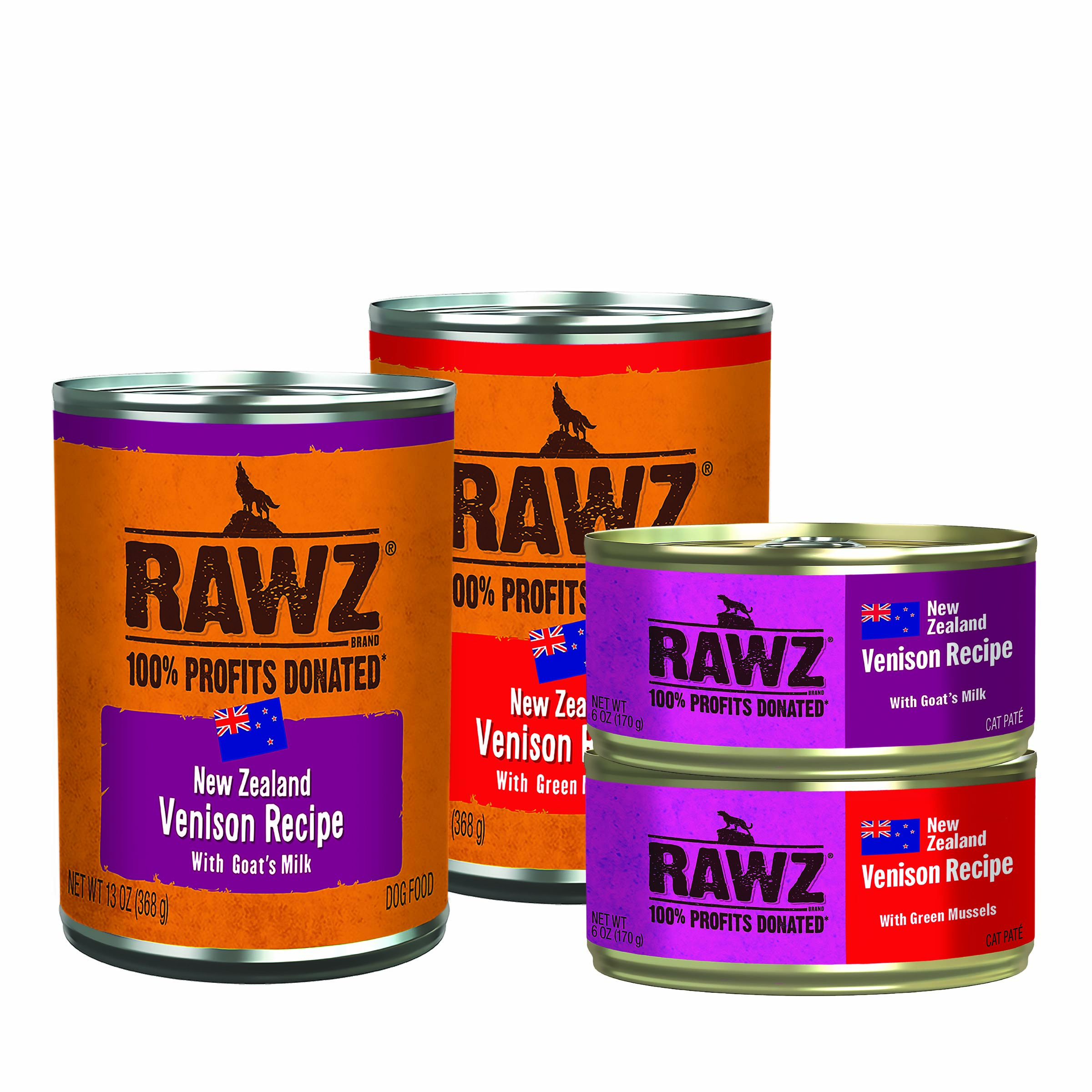 Rawz Nz Venison Dog Cat Group Cmyk