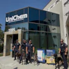 UniChem hosted teams from the local police department's canine explosive detection unit for a real-world training exercise at its facility in Ontario, California, in April.