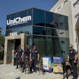 UniChem hosted teams from the local police department's canine explosive detection unit for a real-world training exercise at its facility in Ontario, California, in April.
