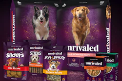 Unrivaled's product line includes eight dry foods, four human-grade wet food recipes packaged in recyclable Tetra Pak cartons, and eight treat varieties.